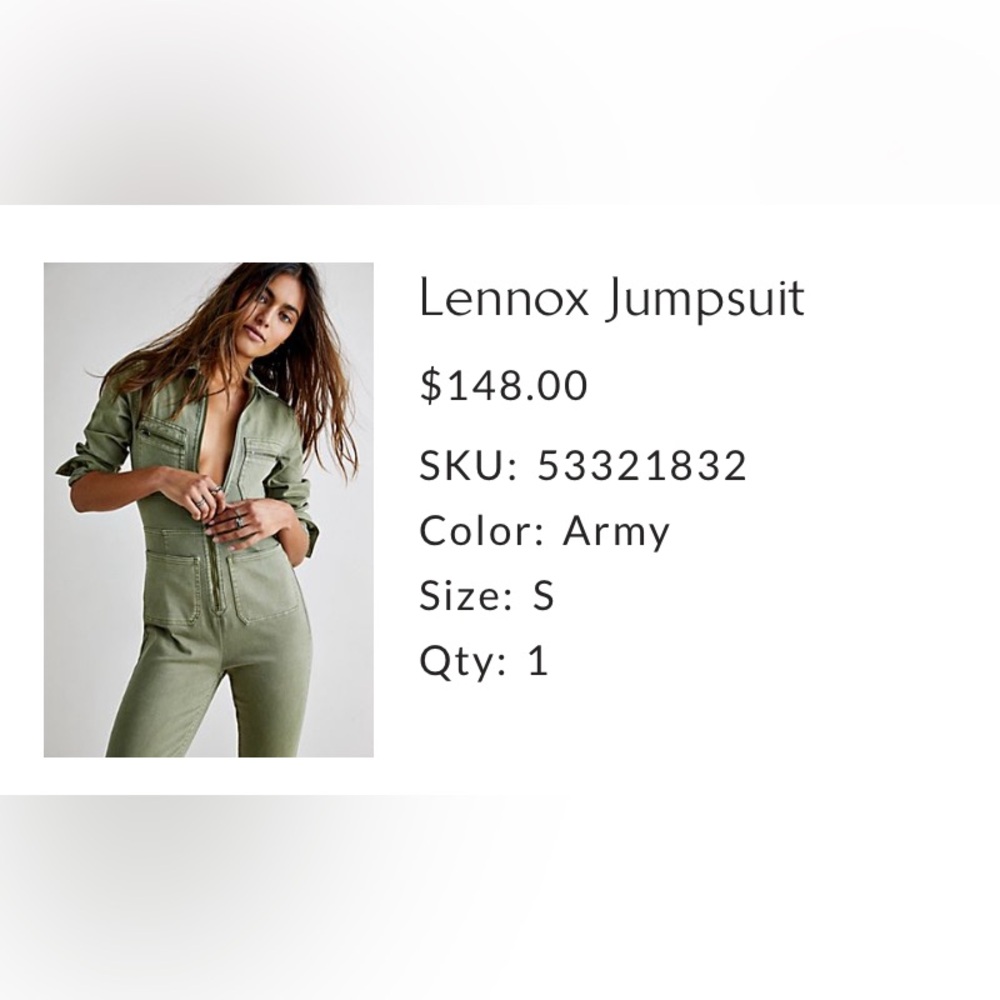 Free People Lenox Jumpsuit
